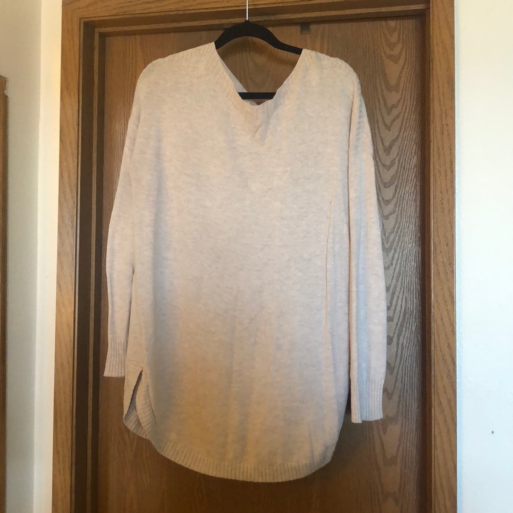 Cream sweater